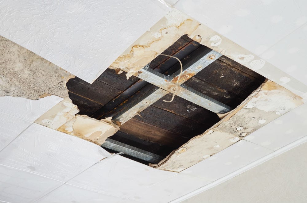sagging ceiling repair