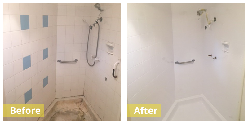 shower tray bathroom renovations